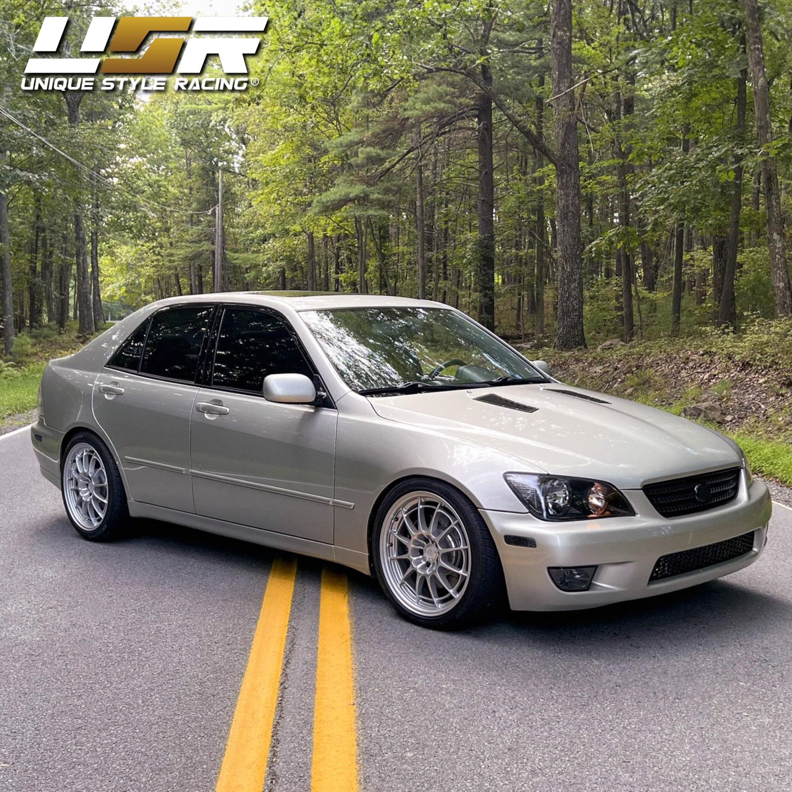 USR 00-05 IS 300 Side Marker Lights Sets - Combo Front + Rear Bumper Sidemark...