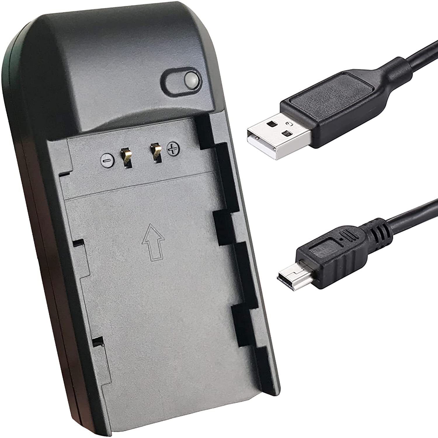 Mini NP-FV5 PLUS Battery Charger Indicator Light With USB Charging Cable L5Z2