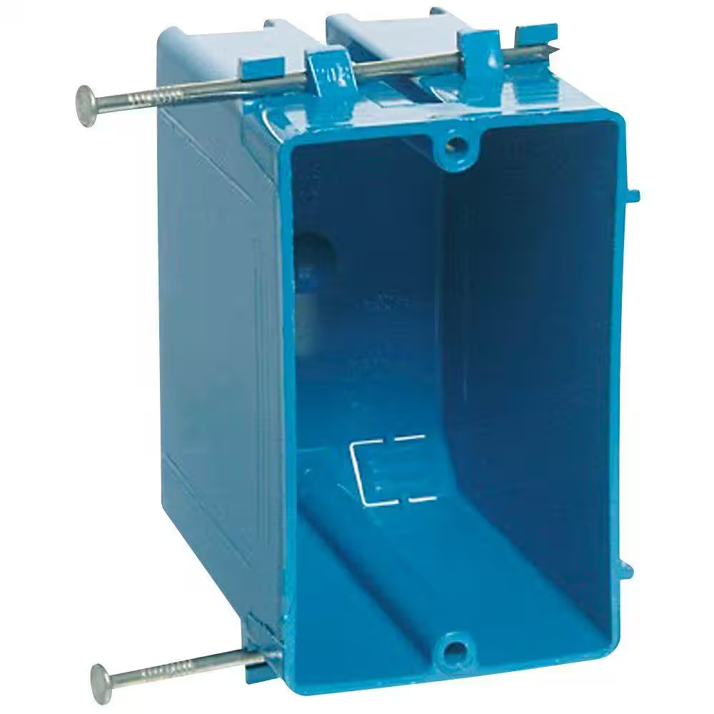 PVC 1-Gang 20 cu. in. New Work Electrical Outlet Box