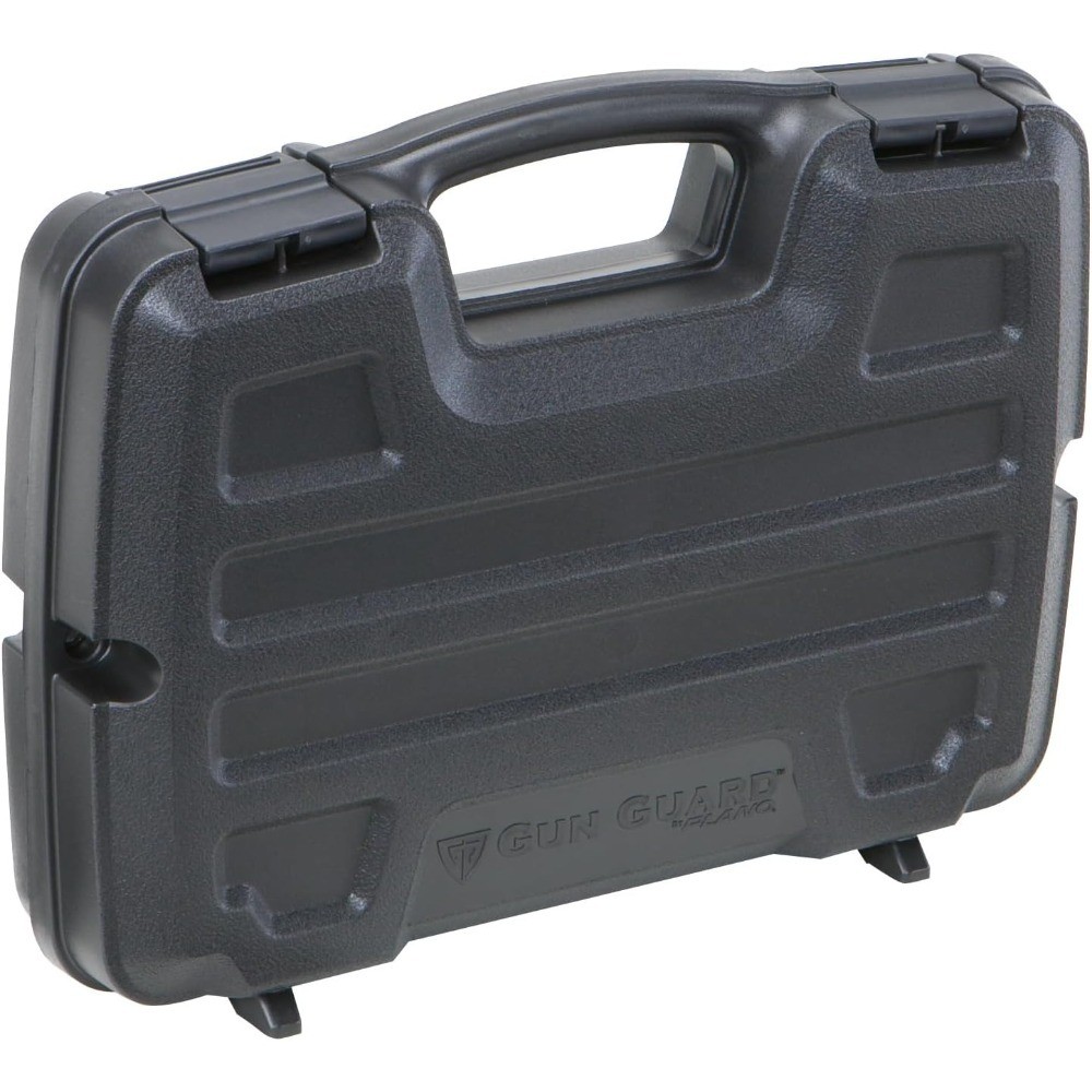 Hard Pistol Case with Foam Padding Scoped Pistol Protective Case Steel Hinge