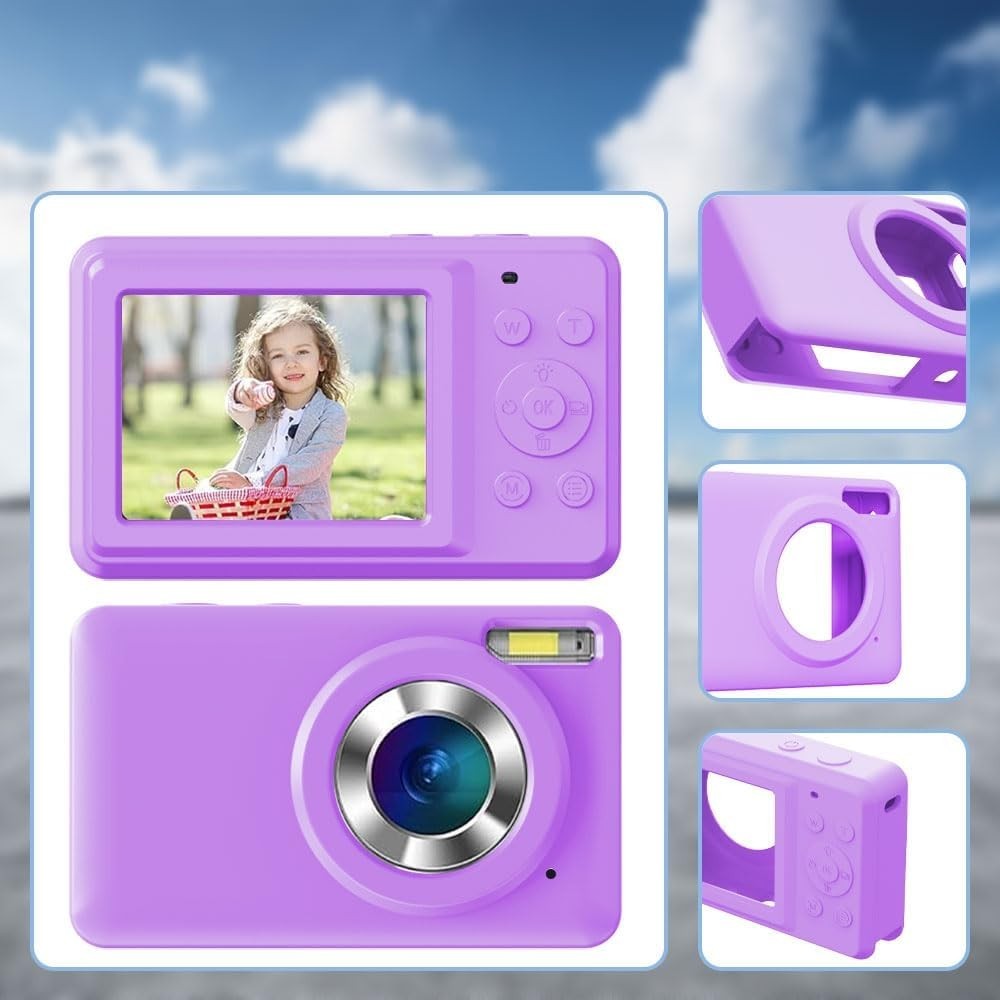 Tedubax Digital Camera Silicone Case Compatible with CAMKORY/DC403...