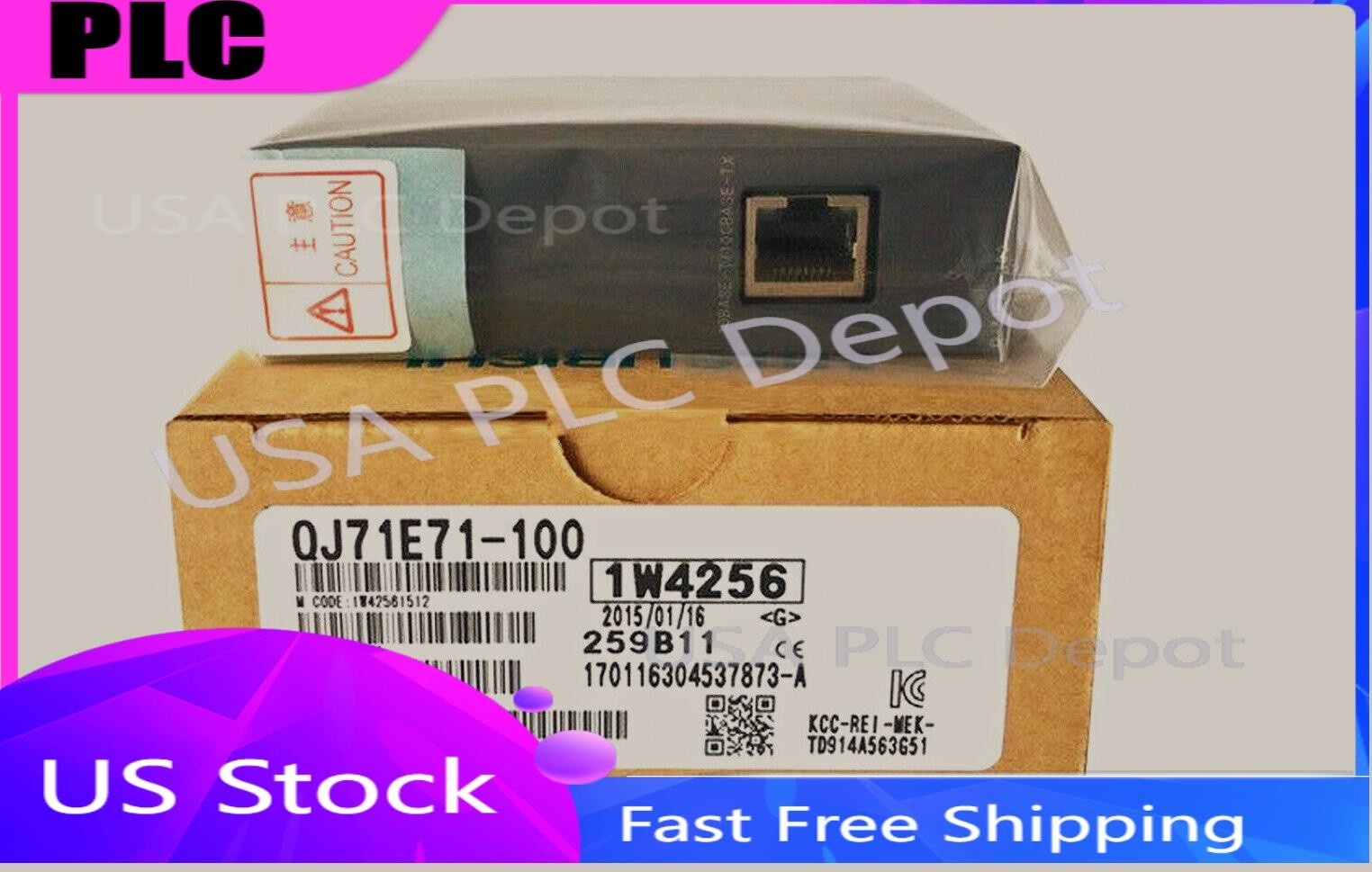 New QJ71E71-100 Mitsubishi ETHERNET I/F UNIT Module QJ71E71100  US Free TAX