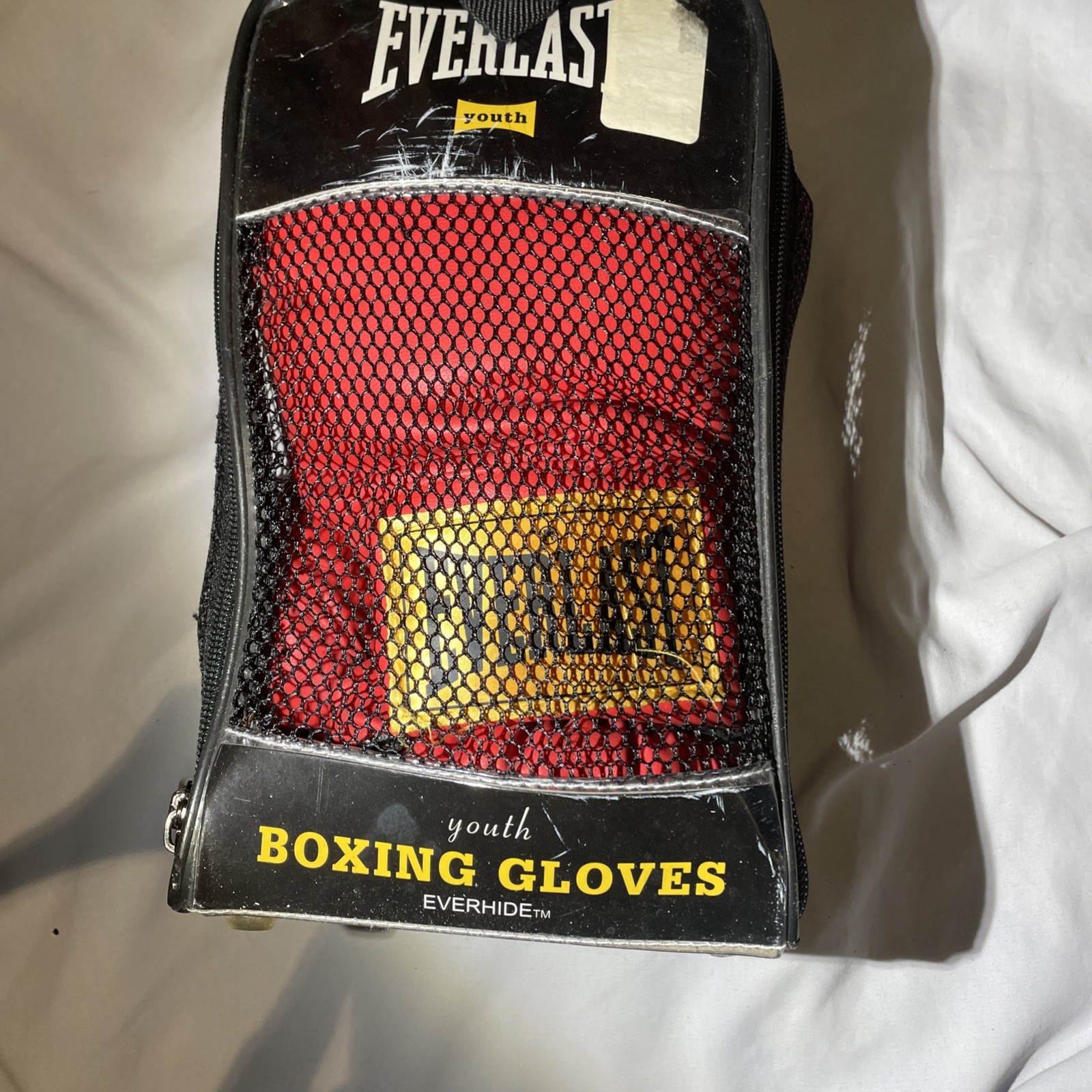 Everlast Laceless Training Boxing Gloves 9 Oz, Size Small S,M