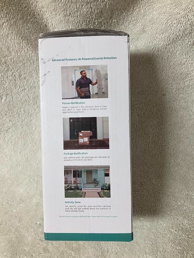 DIHOOM Smart PTZ Plug in Camera 360°PTZ New in Box