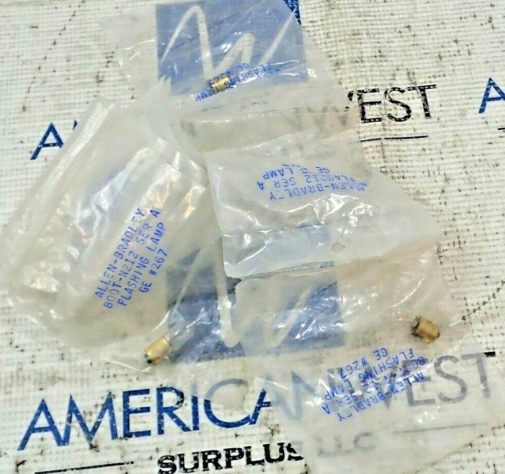 New Allen Bradley 800T-N112 Ser A Flashing Lamp Lot Of 7