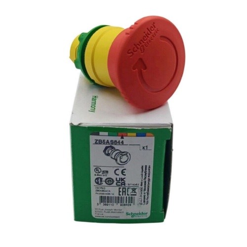 1PC Brand New Schneider ZB5AS844 Electric Emergency Stop Scram Push Button