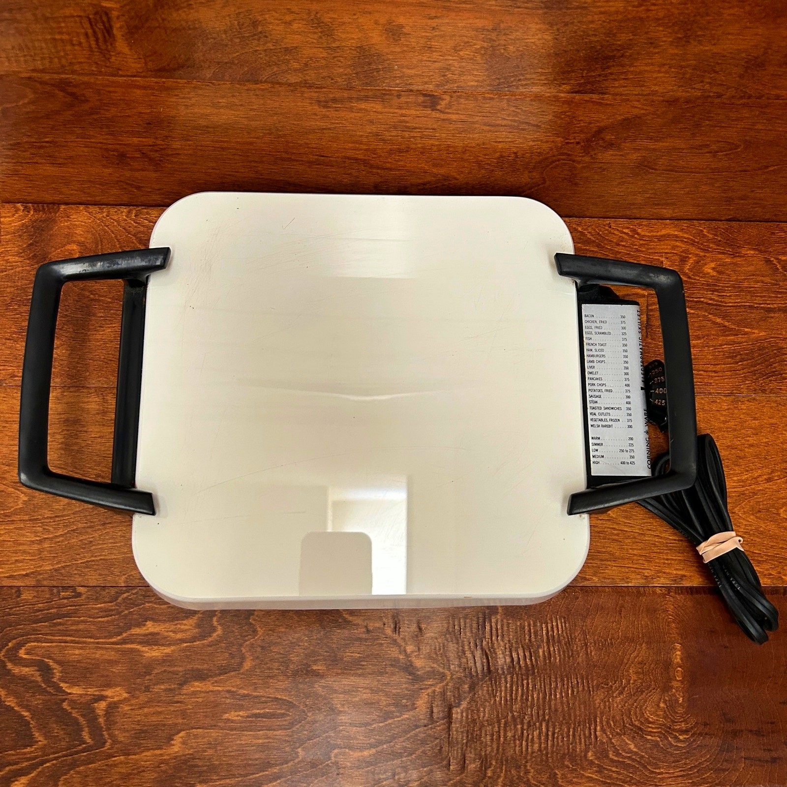 CORNING WARE Electromatic Skillet P-12-ES 10" Electric Vintage Appliance MCM