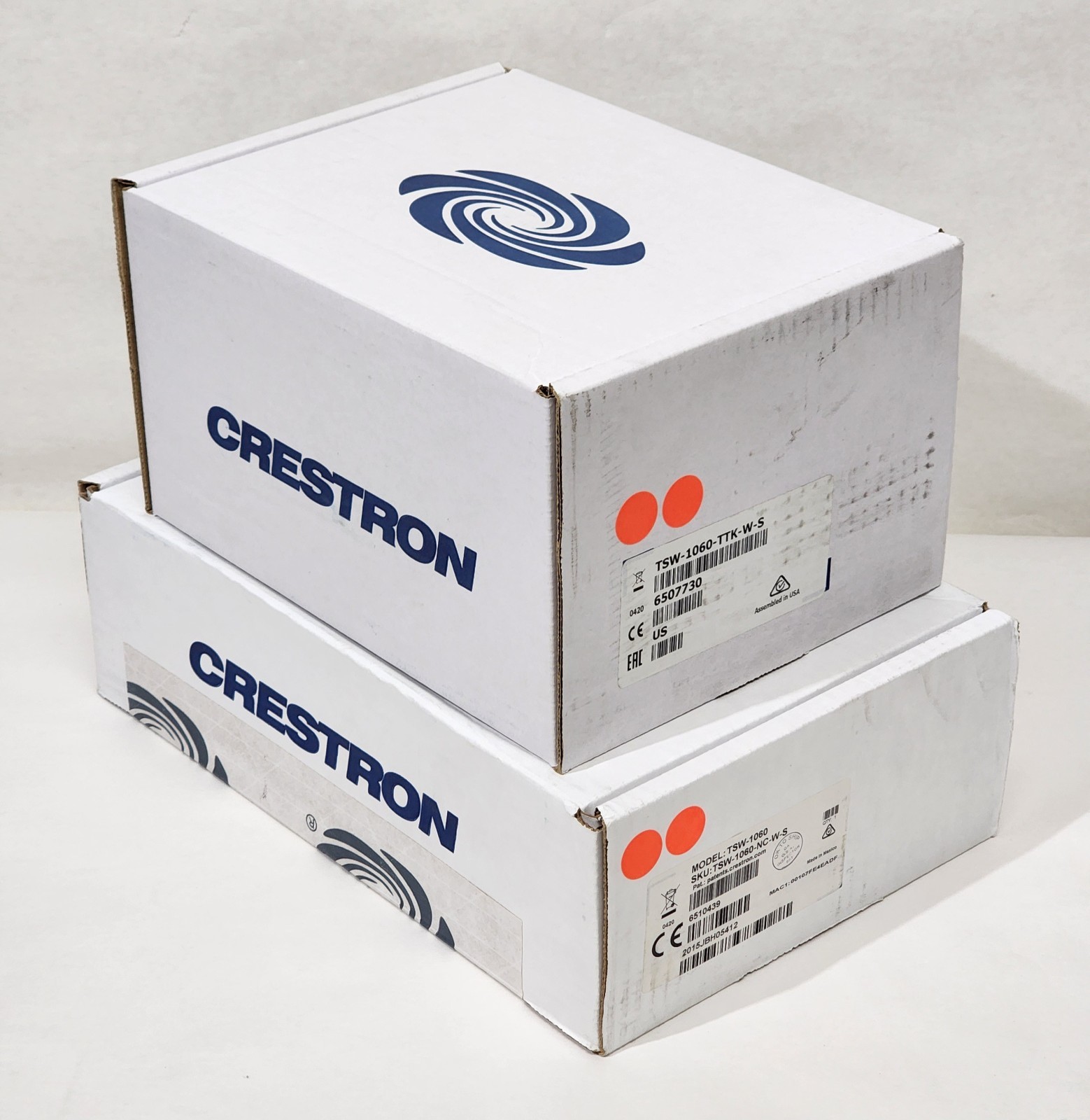 SEALED Crestron 6510439 TSW-1060-NC-W-S 10.1" Touch Screen w/o Camera or Mic