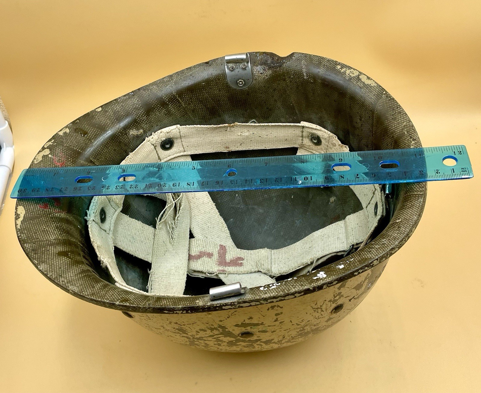Iraqi Battle Damaged M80 Helmet Shell