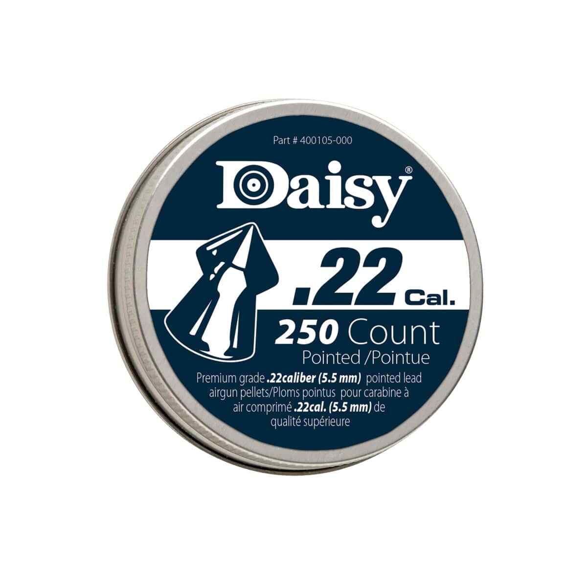 Daisy .22 Caliber PrecisionMax Pointed Pellets, 250-Count