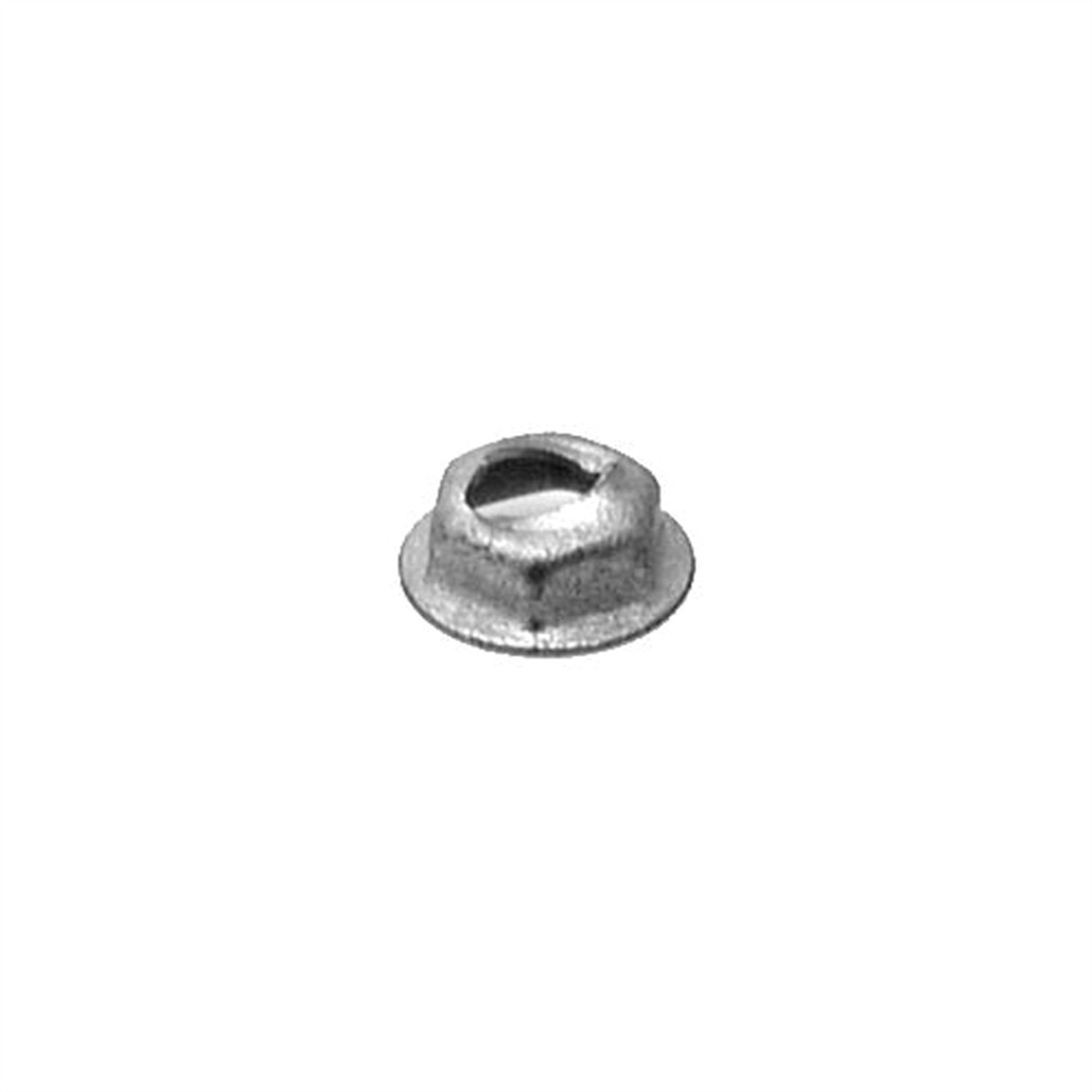 AVC.AP3404 AUVECO AP3404 Hex Washer Thread Cutting Nut, 3/16 in Stud x 3/8 in A