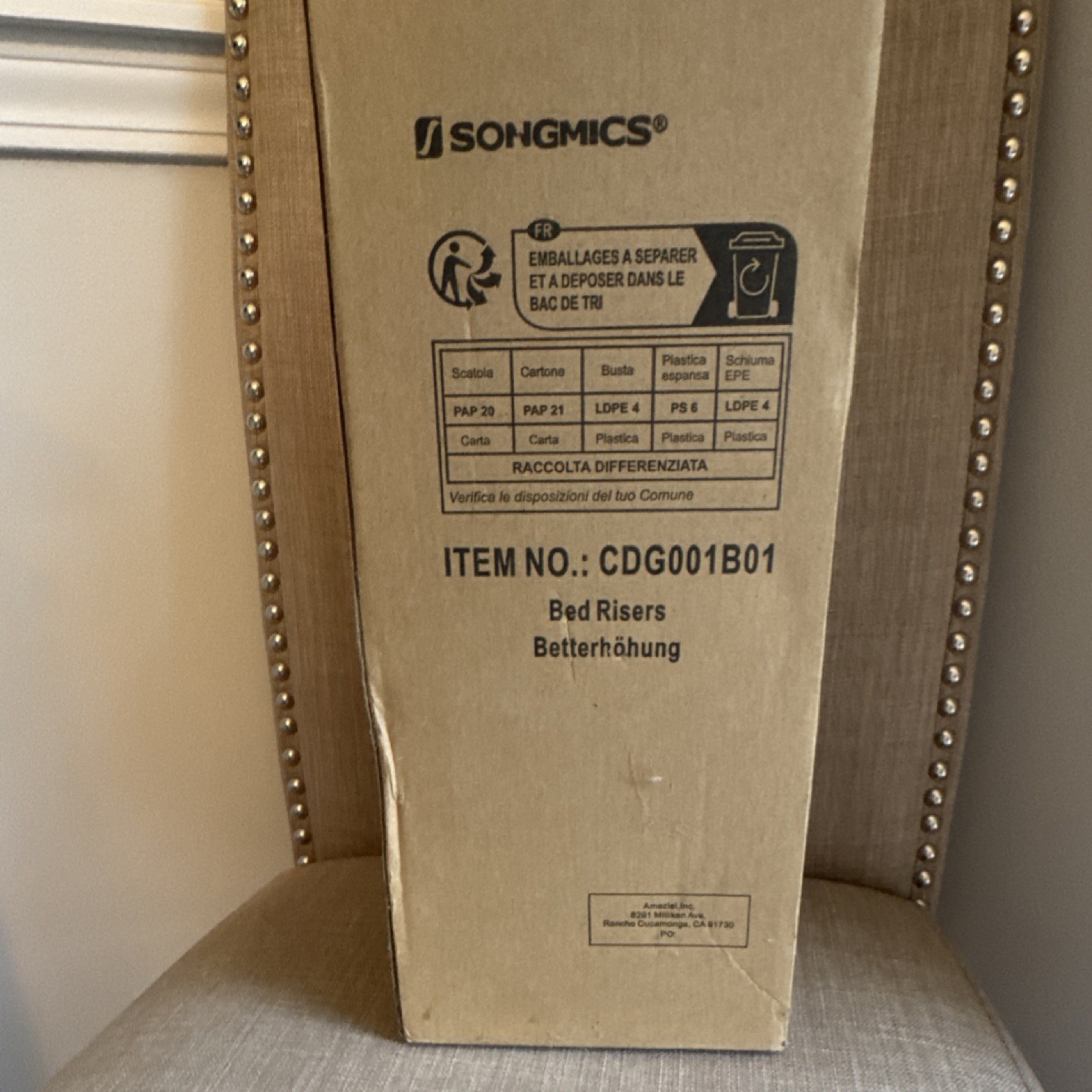 CLEARANCE:  Bed Risers / Furniture Risers