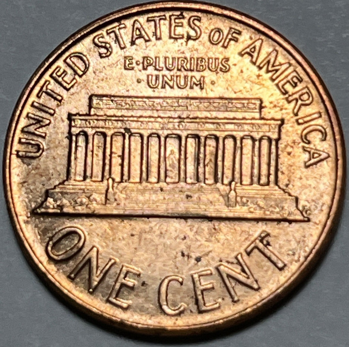 1963 D Penny Errors Strike Through Grease From Original Uncirculated Roll #2
