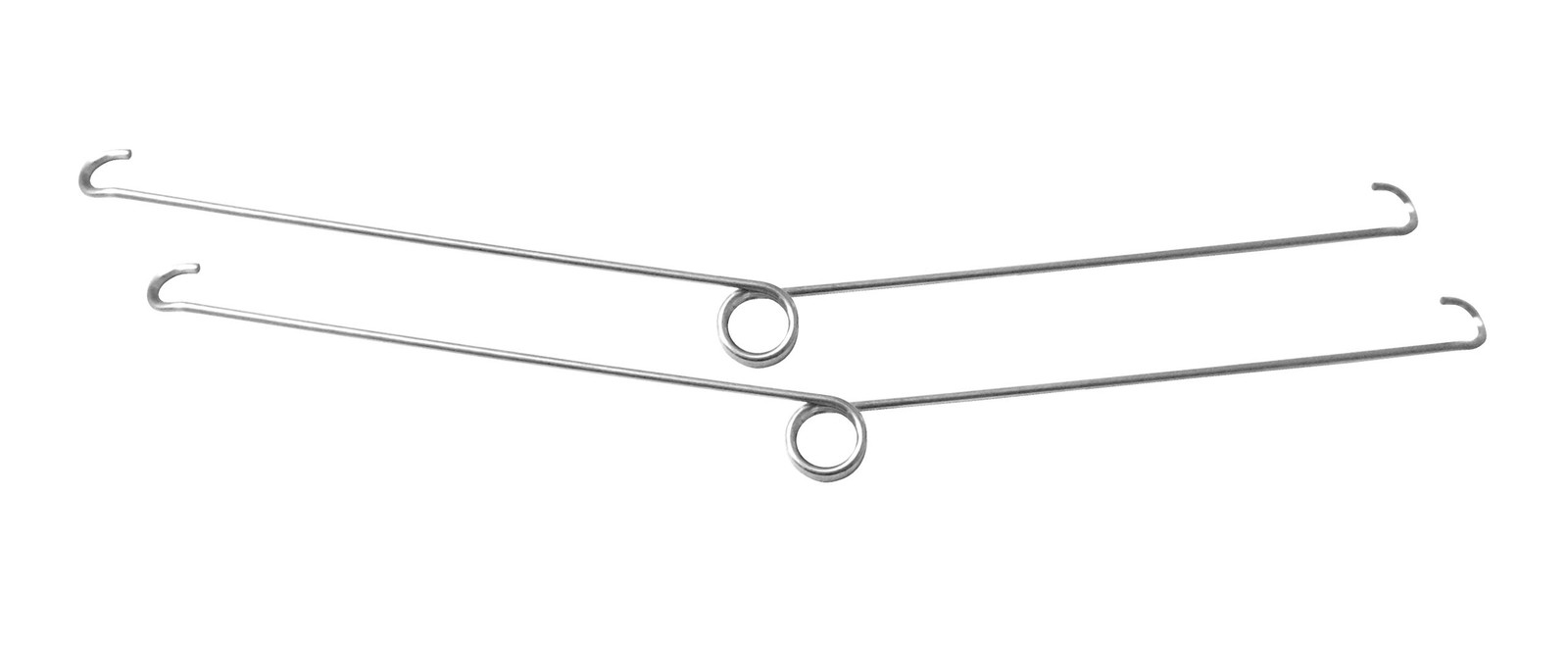 NICOR Lighting Torsion V-Springs for Recessed Trims 8.25 inches, Neutral