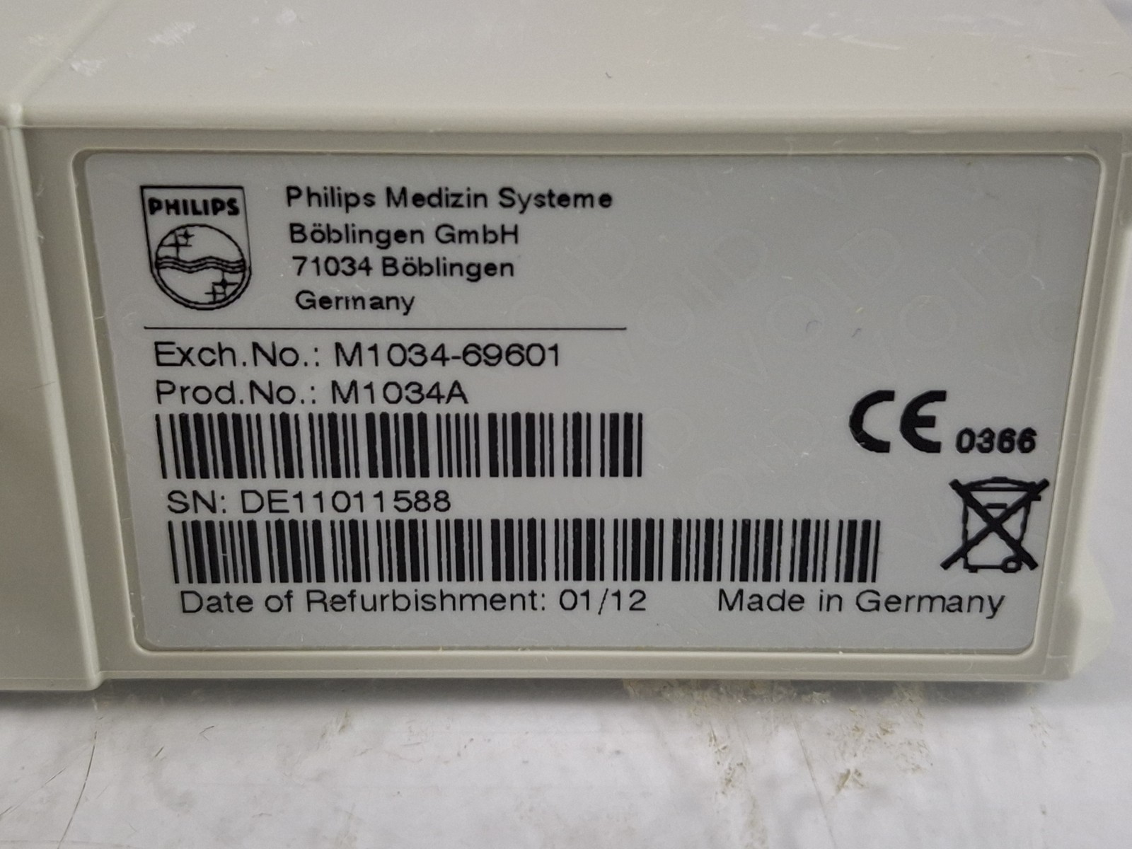 Philips IntelliVue M1034A Single Parameter Bispectral Index Module