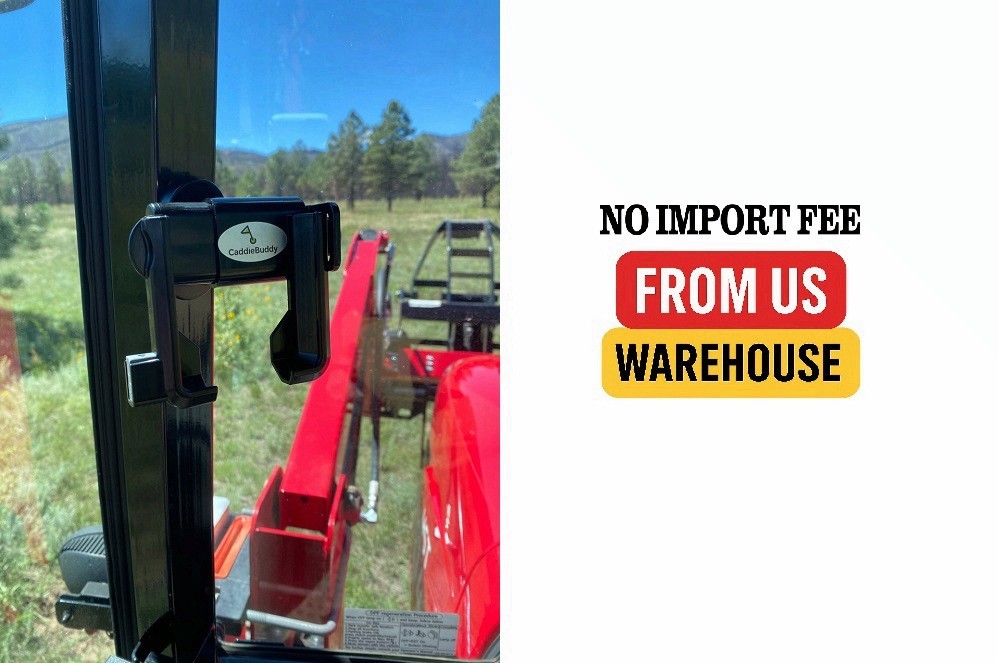 Caddie Buddy Ultra-Strong Magnetic Phone Mount for Tractors & Heavy Equipment