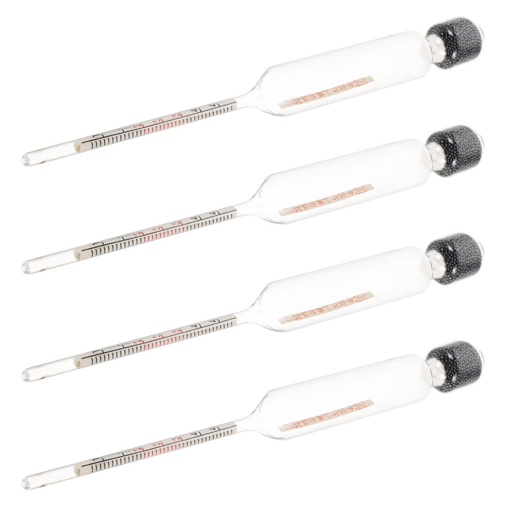4 Pcs Dairy Density Meter Lab Testing Instrument Kitchen Supplies