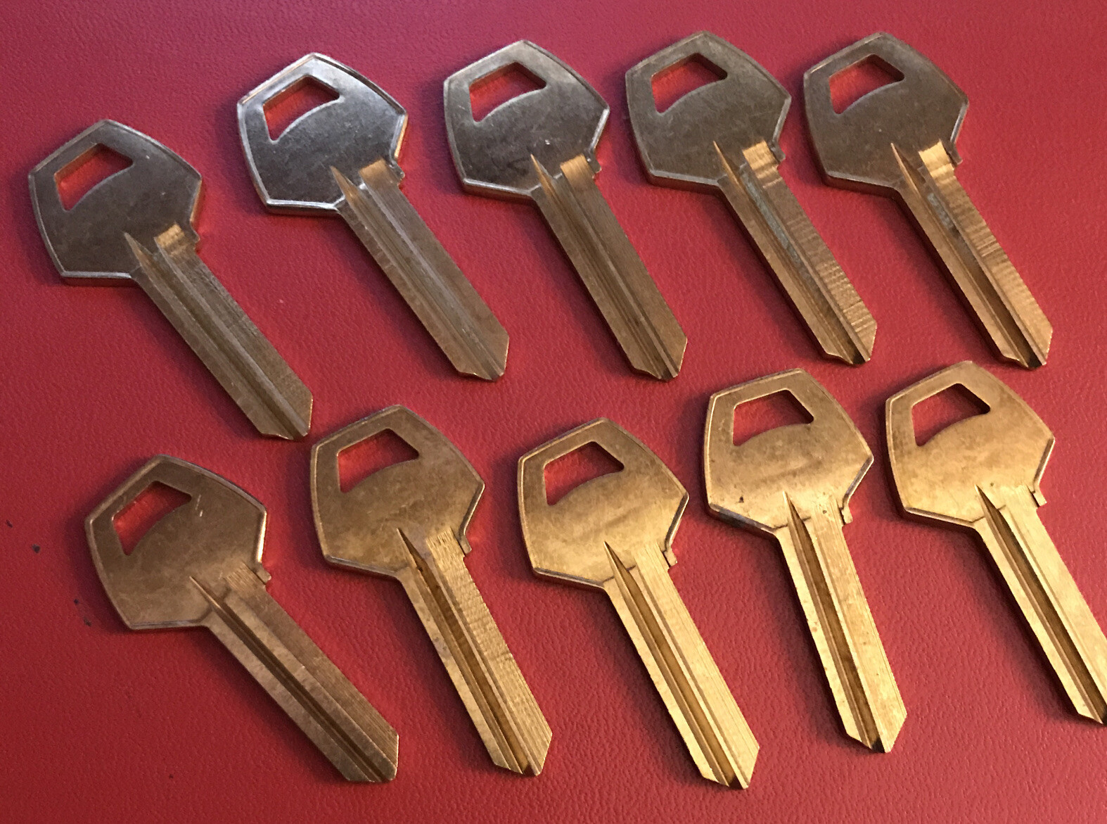 CO89 Key Blanks, Set of 10, Locksmith [KB5]