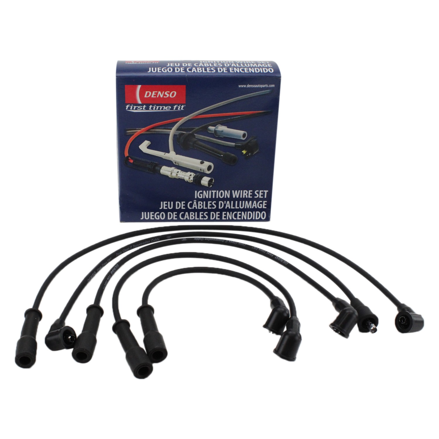 Denso Spark Plug Wire Set 671-4138