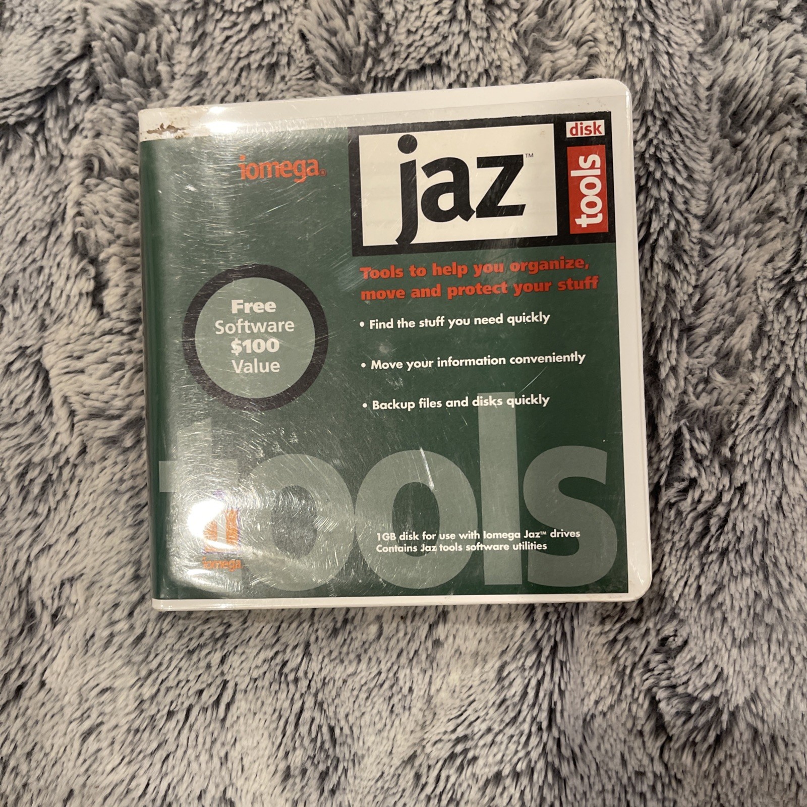 iomega Jaz 1GB Tools & Software Utilities Disk Only
