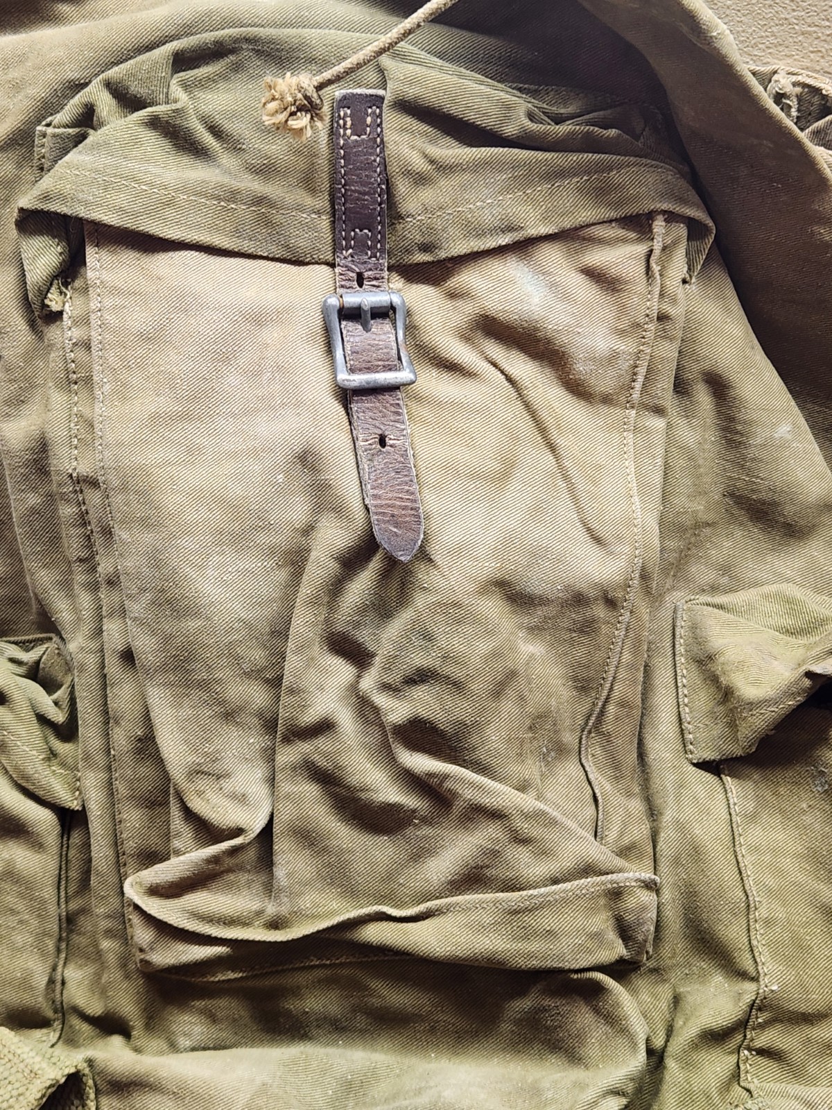 Swiss Army Military Rucksack Backpack w/ Frame – Model 1960 – Salt & Pepper...