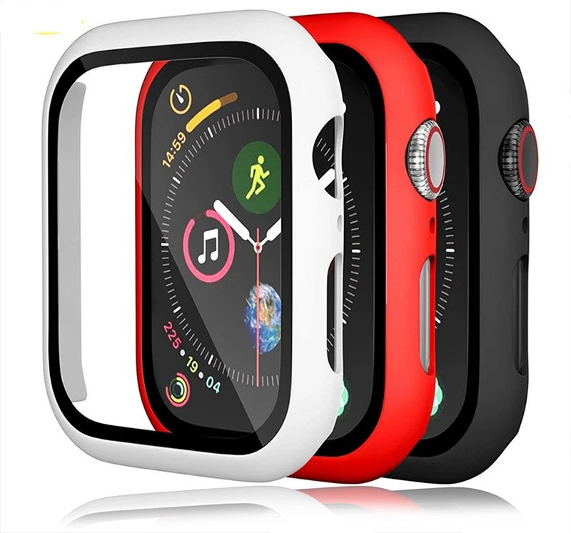 For Apple Watch 2/3/4/SE/5/6/7 Case Protector Full Cover 38/40/42/44/41/45mm
