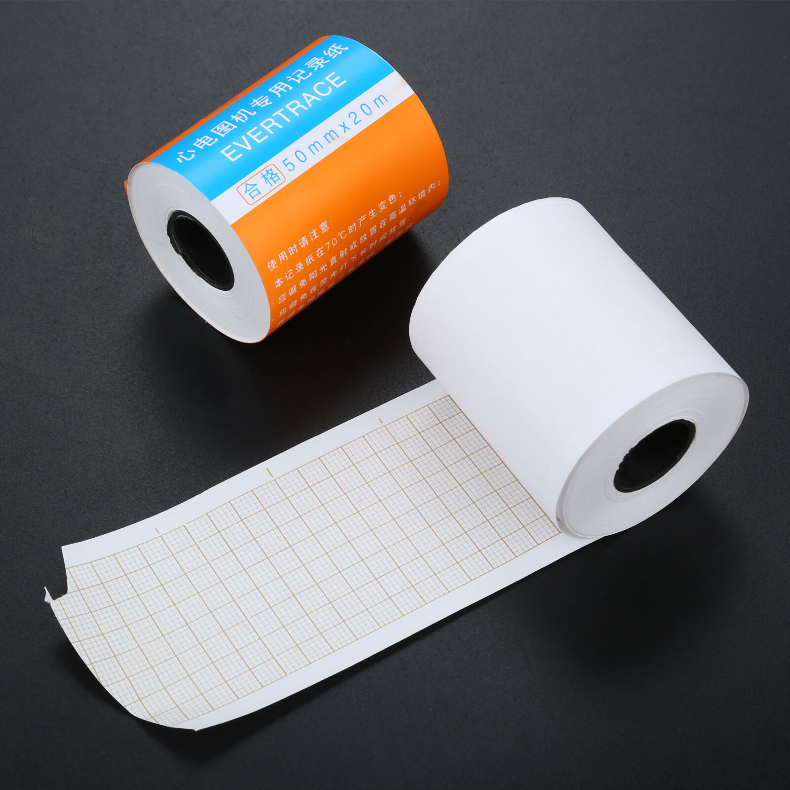 1 Roll Recording Print Paper Patient Monitor ECG Medical Lab Hospital 50mm*20m