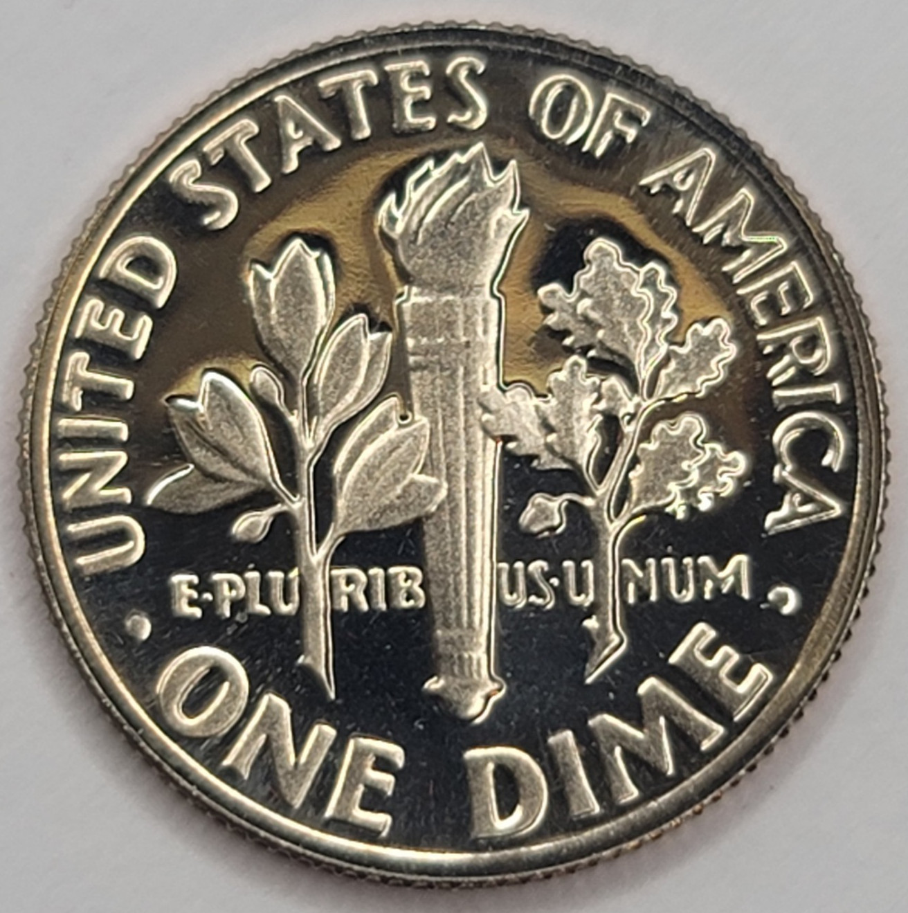 1976 S Gem Proof DCAM Roosevelt Dime - CN-Clad