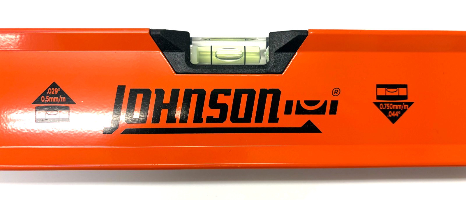 JOHNSON LEVEL 48" ALUMINUM BOX BEAM LEVEL 1741-4800