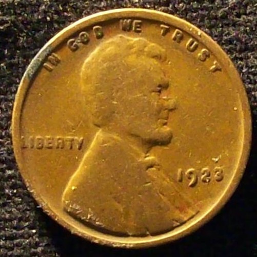 1923 Lincoln Wheat Penny