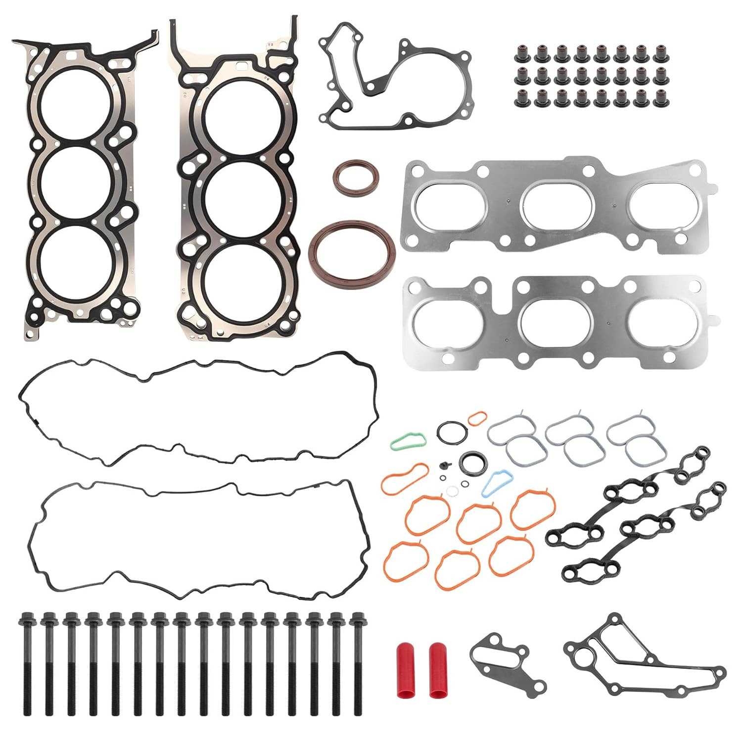 Head Gasket Set w Bolts for Kia Sedona Sorento Hyundai Santa Fe V6 3.3L 3.5L