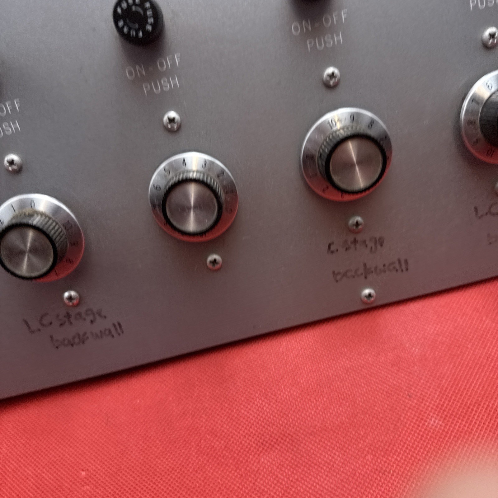 Olesen Six-pac Stage Lightning Controller 6 Channel -600w For Parts Only