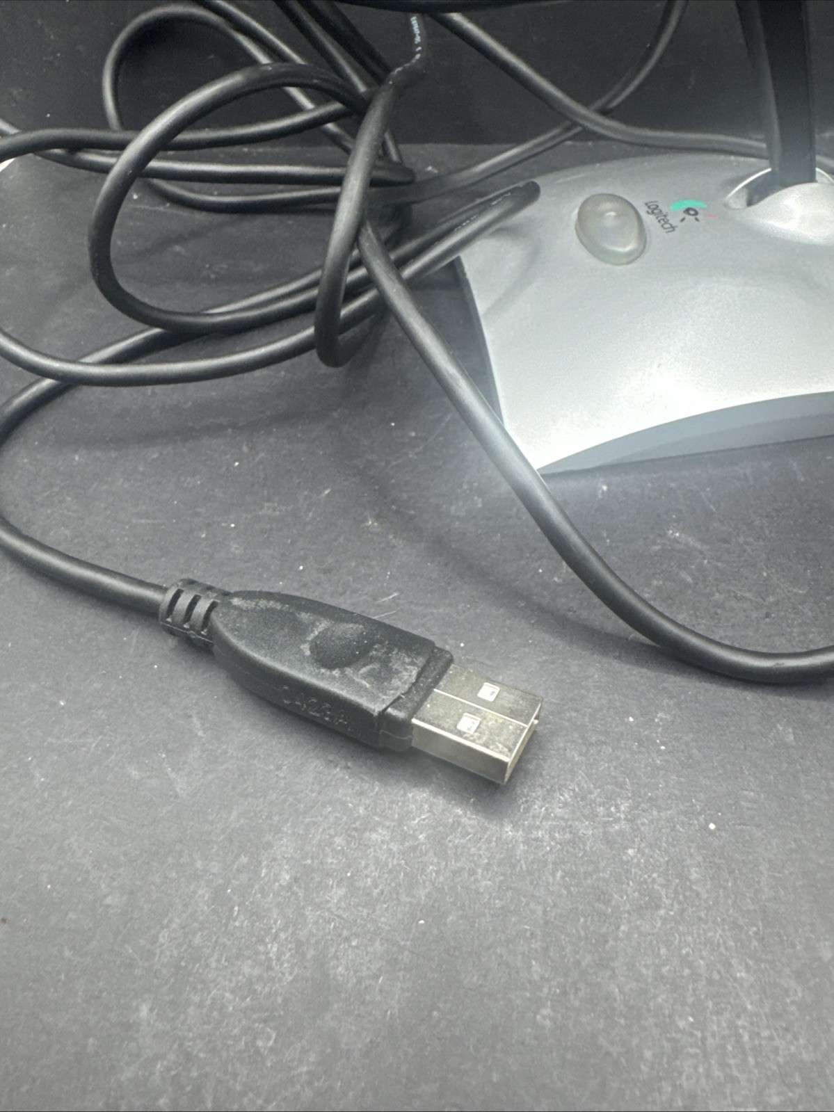Logitech USB Desktop Pivot Microphone Mic 980186-0403