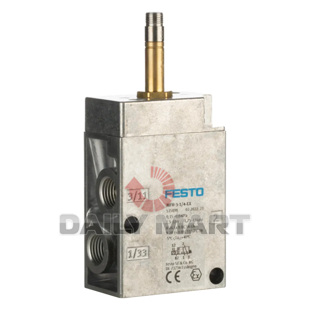New In Box FESTO MFH-3-1/4-EX 535898 Valve