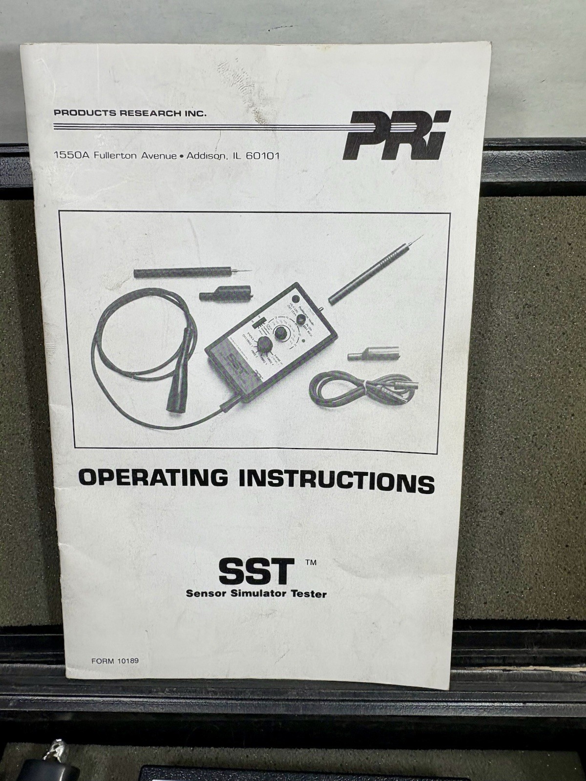 PRI Sensor Simulator Tester SST with Manual & Case