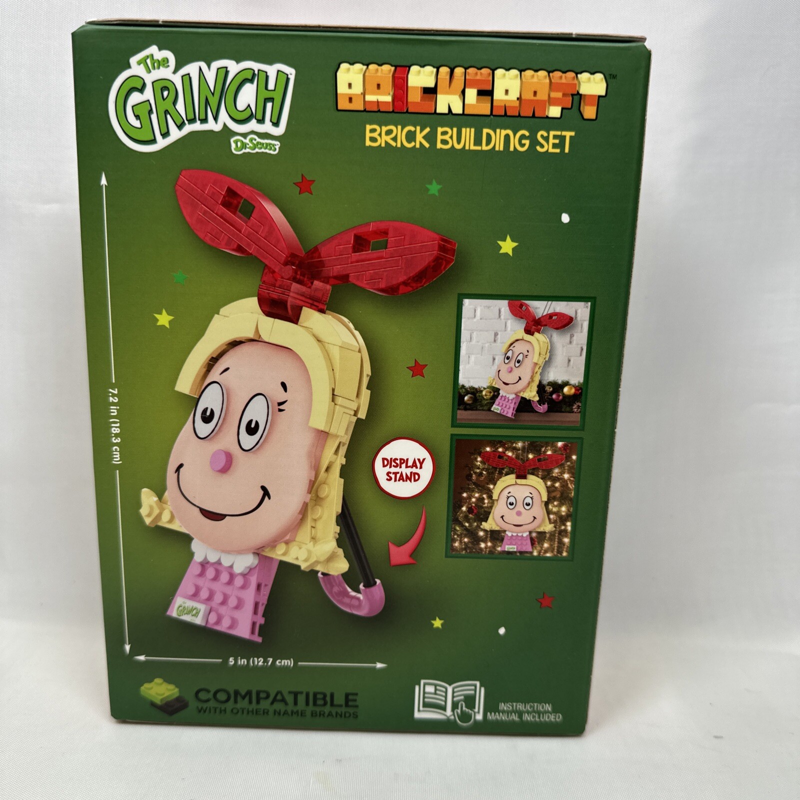 Brickcraft Cindy Lou Decoration 121 Pieces BRAND NEW