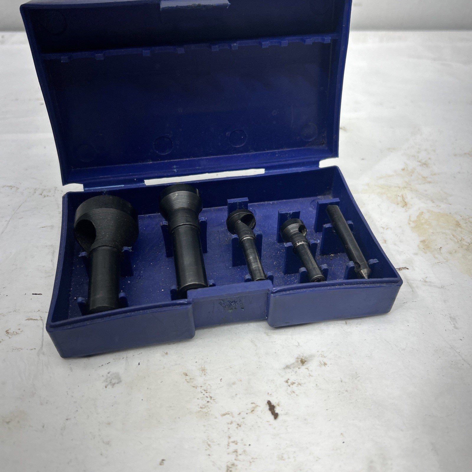 5 Pc Countersink 1/16”to 9/16” Countersink 02463503. Hss