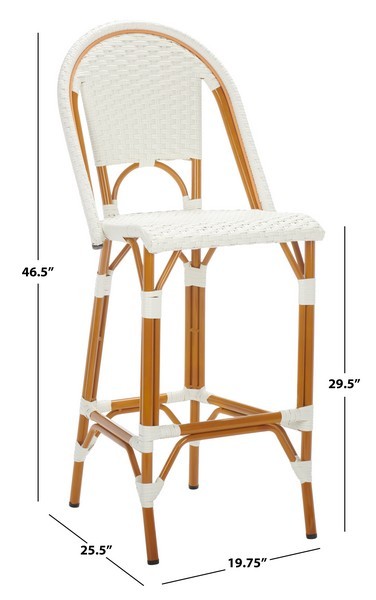 Safavieh CALIFORNIA BAR STOOL, Reduced Price 2172778118 PAT7534C