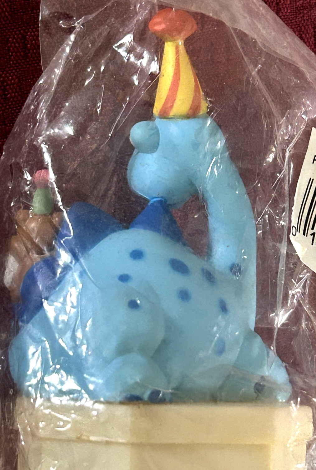 HAPPY BIRTHDAY Blue Dinosaur Pencil Sharpener