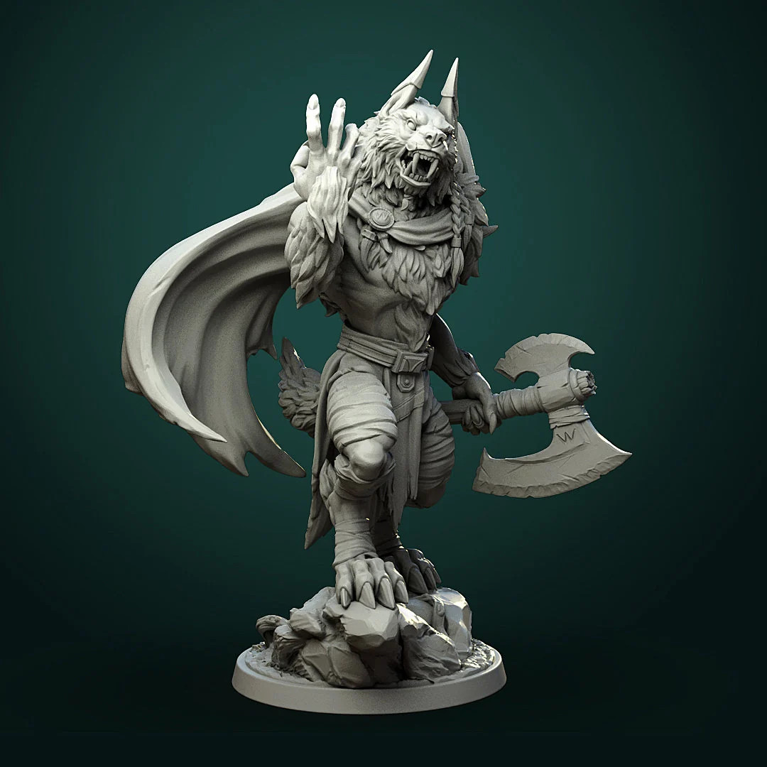 Karrash the Shadow - Resin Tabletop Miniature