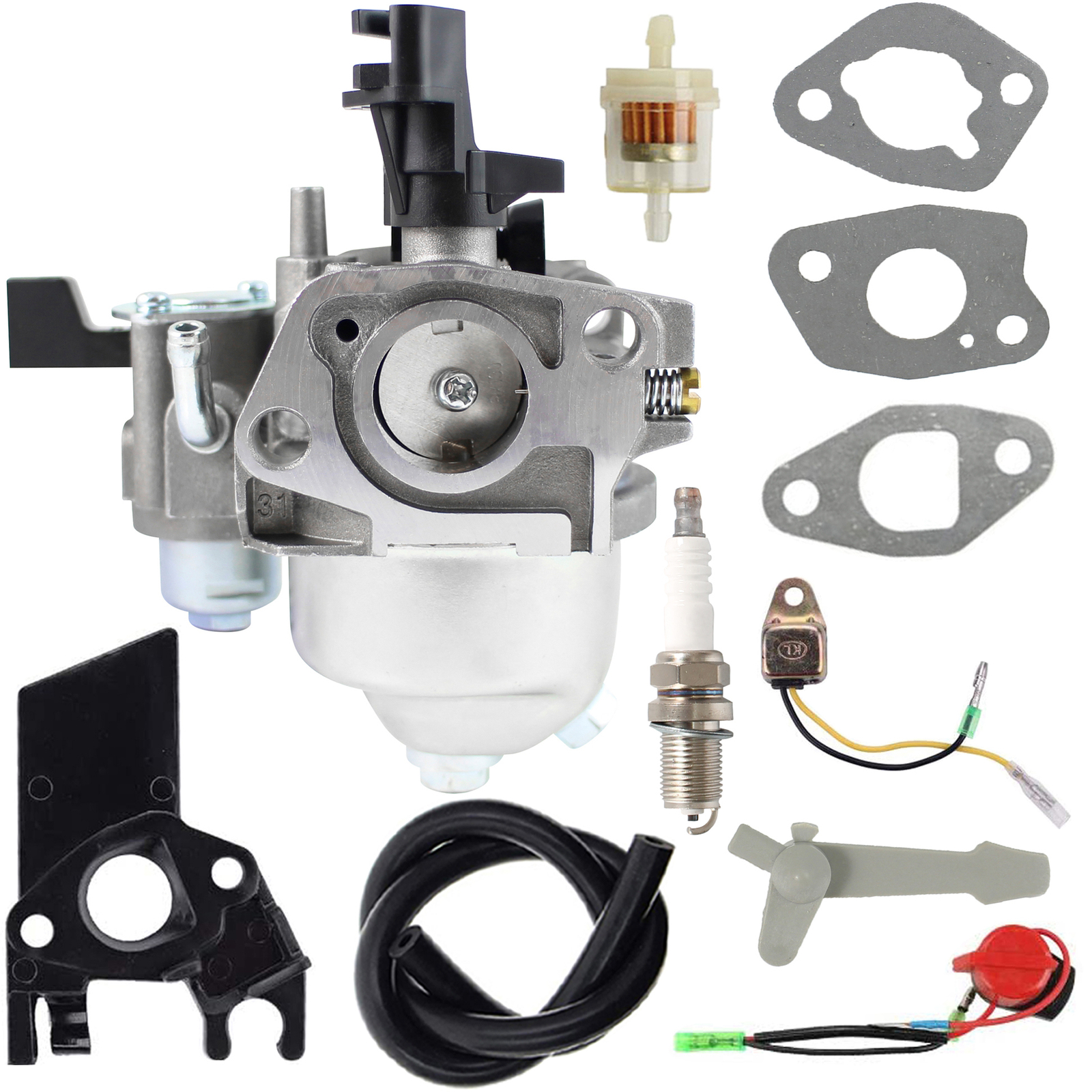 Carburetor Carb For TROY-BILT 21C-64M1011 21C-64M1066 Bronco RotoTille
