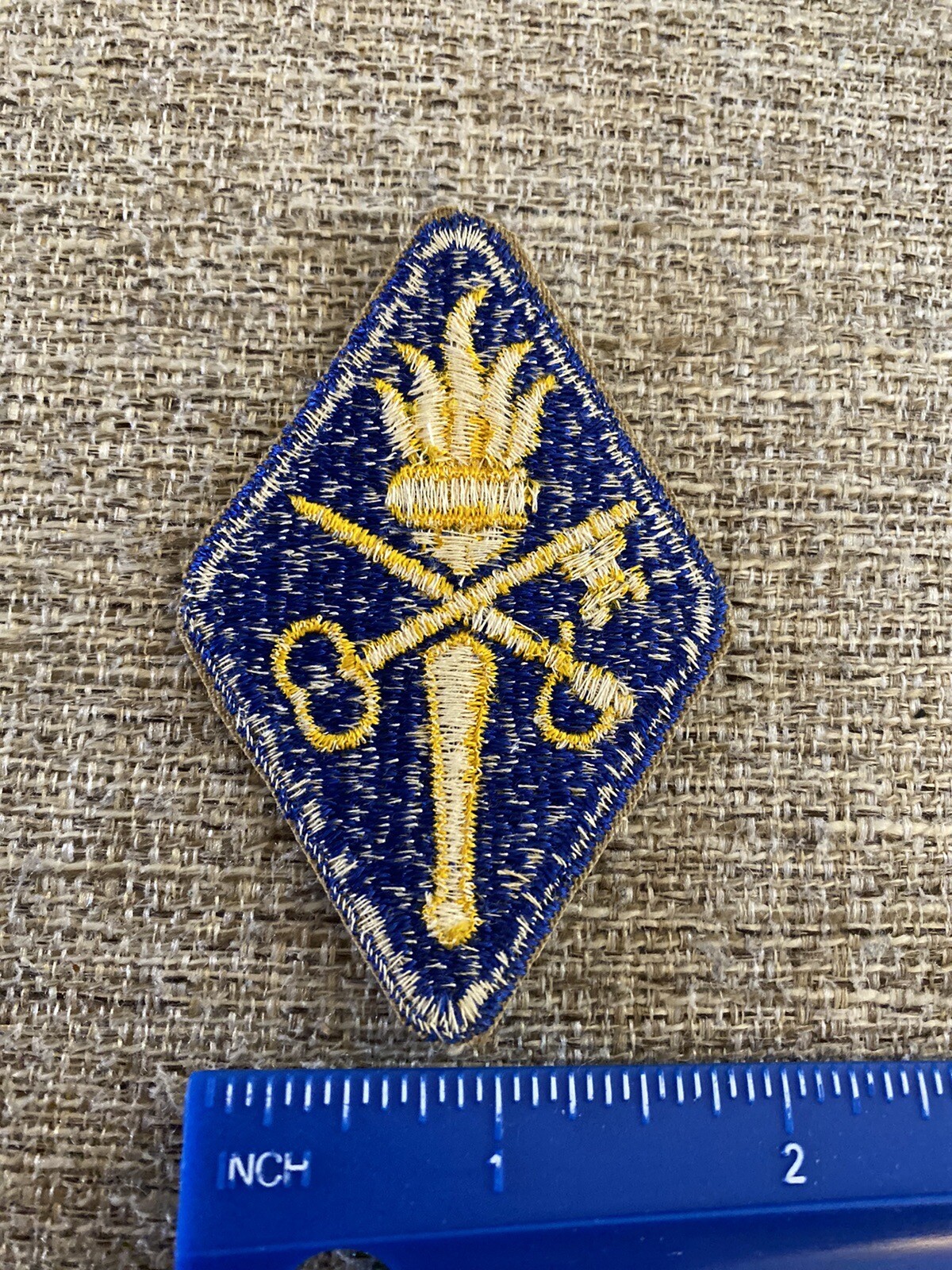 1950’s-1960’s US Army Quartermaster School Patch Training INV4871