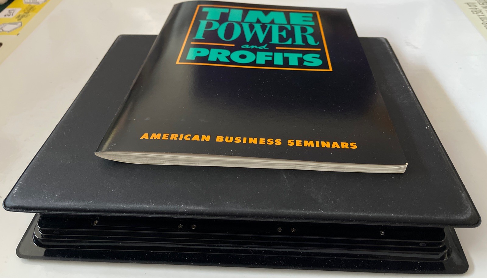 “Time, Power and Profits “ American Business Seminars 1988 Six Tapes with Book