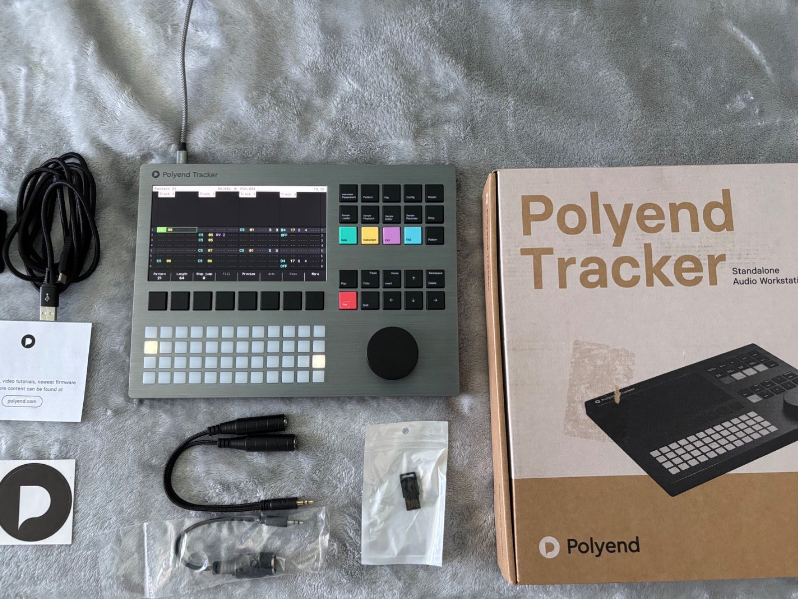 Polyend Tracker Silver Edition Sampler Sequencer