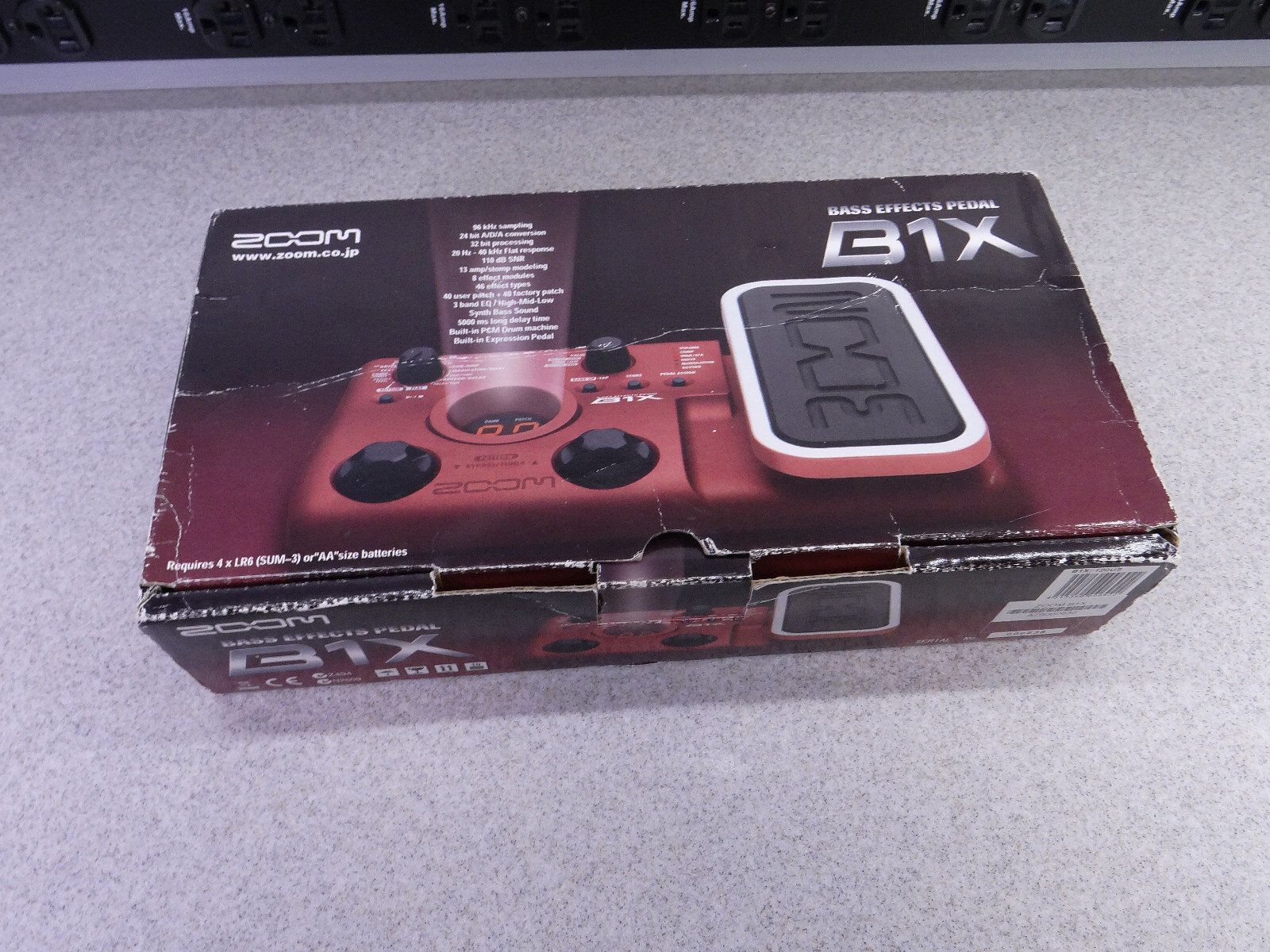 Zoom B1X Bass Effects Pedal