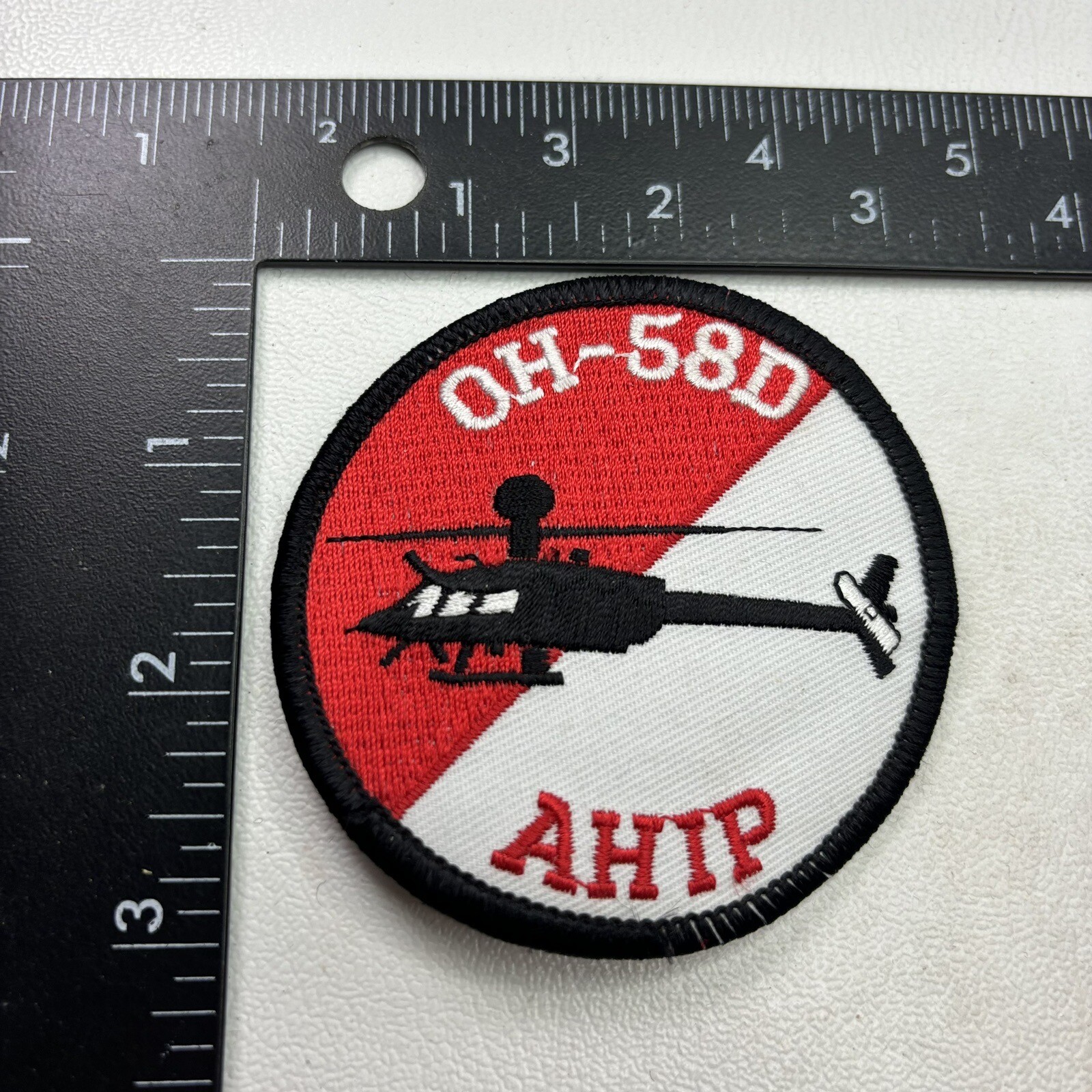 Aircraft OH 58-D AHIP Kiowa Warrior Military Helicopter Patch 22SC