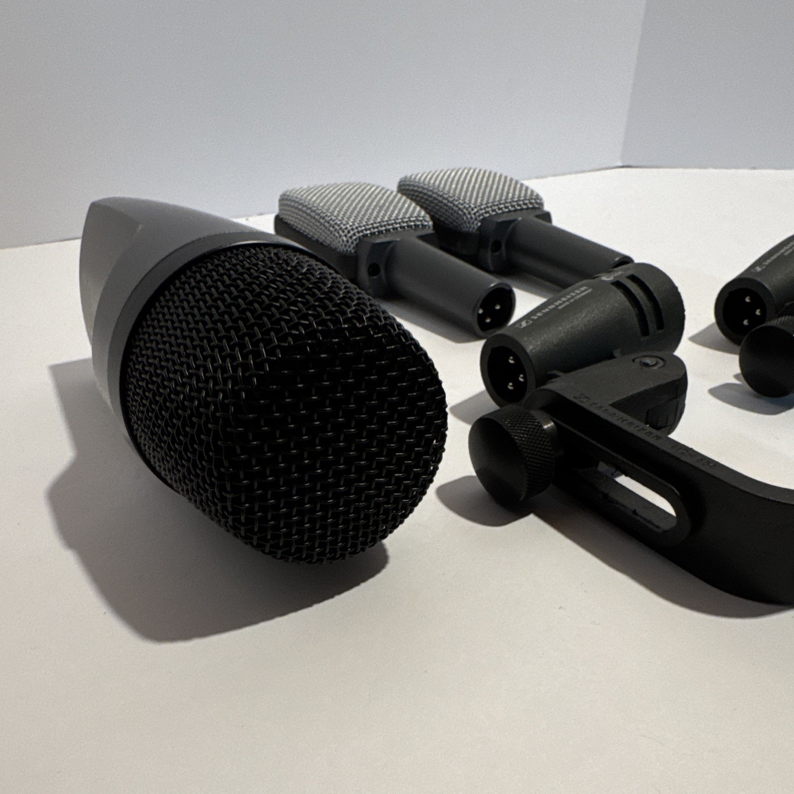 Sennheiser Mic Set: e 602-II - 2x e 604 - e 609 TESTED WORKING