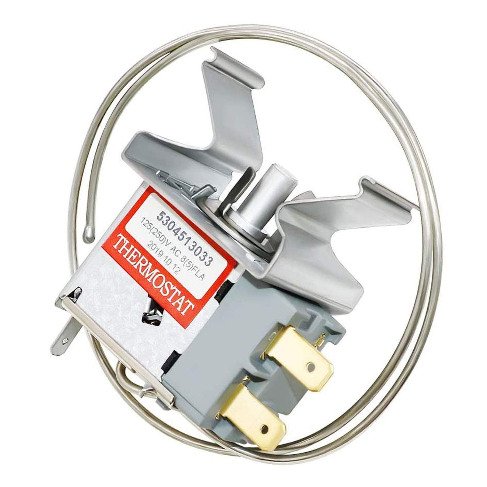 5304513033 Refrigerator Temperature Control Thermostat by Romalon Fit for Fri...