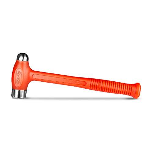 Dead Blow Ball Peen Hammer 36 Oz, Orange