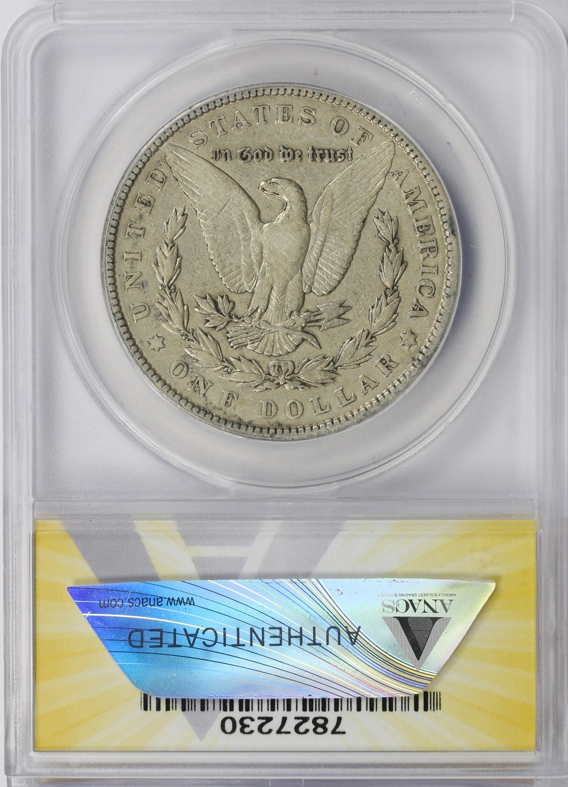 1904 $1 Morgan Silver Dollar ANACS EF45